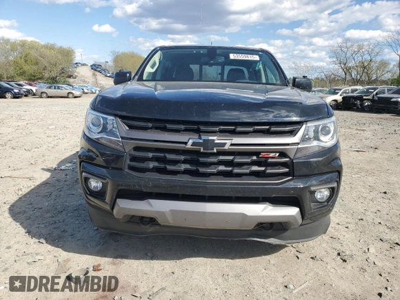 2022 Chevrolet Colorado 4WD Z71 with VIN 1GCGTDENXN1137241, listed as a Copart auction lot 53559815 with 70,622 mi miles and Salvage title. Bid and sale history available at DreamBid. Image 5.