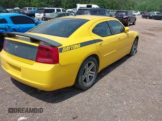 2006 Dodge Charger R/T with VIN 2B3LA53H36H340757, listed as a IAAI auction lot 42083596 with 196,696 mi miles and . Bid and sale history available at carsss.com. Image 4.