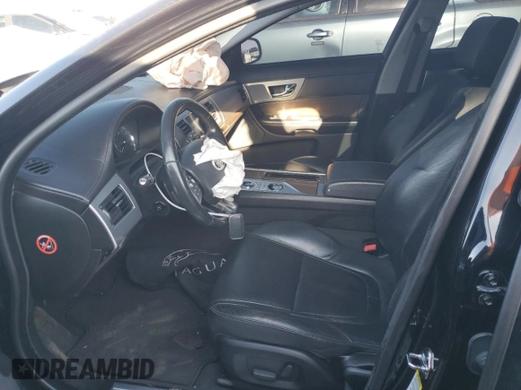 2013 Jaguar XF RWD with VIN SAJWA0ESXDPU05766, listed as a Copart auction lot 48254405 with 72,055 mi miles and Salvage Title. Bid and sale history available at DreamBid. Image 7.