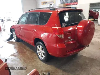 2006 Toyota RAV4 Limited with VIN JTMBK31V266007407, listed as a IAAI auction lot 41212882 with 134,337 mi miles. Bid and sale history available at carsss.com. Image 3.