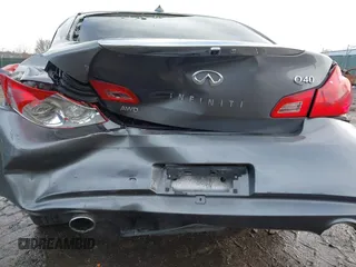2015 Infiniti Q40 with VIN JN1CV6AR1FM520601, listed as a IAAI auction lot 41854014 with 157,684 mi miles and . Bid and sale history available at DreamBid. Image 6.