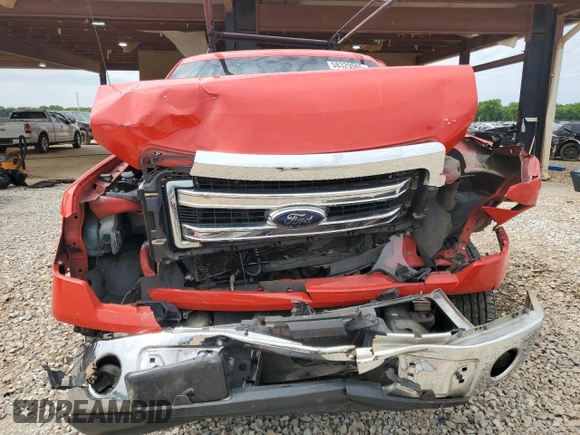 2011 Ford F-150 XL with VIN 1FTEW1CM1BKD13882, listed as a Copart auction lot 58329505 with Not provided miles and Salvage title. Bid and sale history available at DreamBid. Image 5.