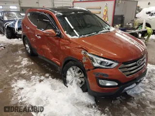2014 Hyundai Santa Fe Sport with VIN 5XYZU3LB1EG229072, listed as a IAAI auction lot 41553458 with 62,897 mi miles. Bid and sale history available at carsss.com. Image 1.