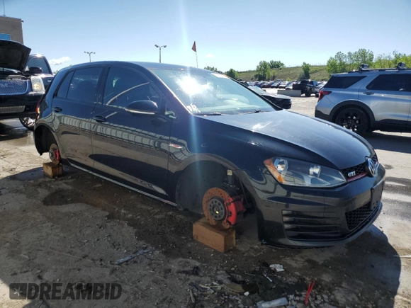 2015 Volkswagen Golf GTI Autobahn with VIN 3VW4T7AU9FM063491, listed as a Copart auction lot 54446864 with 102,655 mi miles and Salvage Title. Bid and sale history available at carsss.com. Image 4.