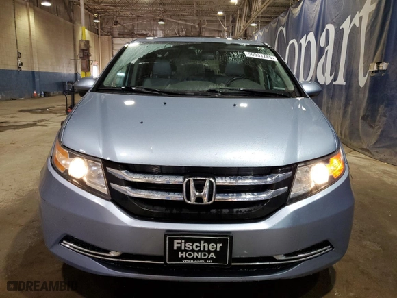 2014 Honda Odyssey EX-L with VIN 5FNRL5H60EB049552, listed as a Copart auction lot 50931785 with 228,228 mi miles and Clean Title. Bid and sale history available at carsss.com. Image 5.