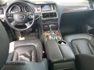 2013 Audi Q7 3.0T Premium Plus with VIN WA1LGAFE0DD000932, listed as a Copart auction lot 52068865 with 128,046 mi miles and Salvage Title. Bid and sale history available at carsss.com. Image 8.