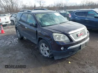 2008 GMC Acadia SLE1 z VIN 1GKER13798J221035, wystawiony jako IAAI lot #41525821 z przebiegiem 204 948 mil mil oraz . Historia ofert i sprzedaży dostępna na DreamBid. Obrazek 1.