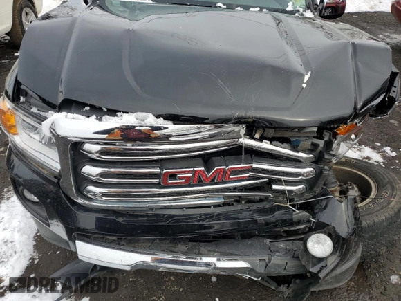 2015 GMC Canyon 4WD SLT with VIN 1GTG6CE35F1236096, listed as a Copart auction lot 44036465 with 55,829 mi miles and Salvage Title. Bid and sale history available at carsss.com. Image 11.