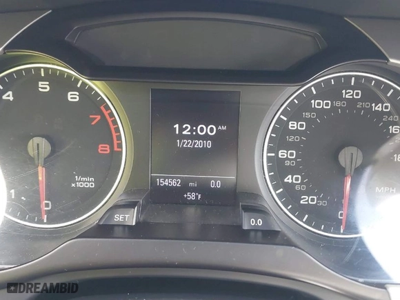 2011 Audi A4 2.0T Premium Plus with VIN WAUFFAFL0BN049525, listed as a IAAI auction lot 41766606 with 154,562 mi miles. Bid and sale history available at carsss.com. Image 7.