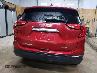 2021 GMC Terrain SLE with VIN 3GKALTEV1ML317378, listed as a Copart auction lot 54823015 with 59,753 mi miles and Salvage title. Bid and sale history available at DreamBid. Image 6.