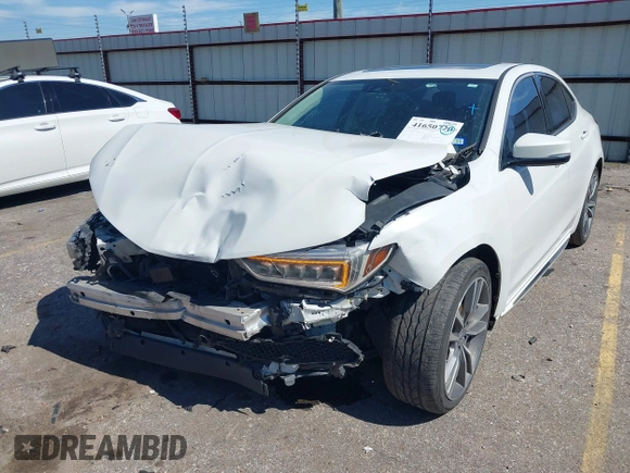 2019 Acura TLX w/Technology Pkg with VIN 19UUB2F46KA010306, listed as a IAAI auction lot 41650720 with 163,828 mi miles. Bid and sale history available at carsss.com. Image 17.