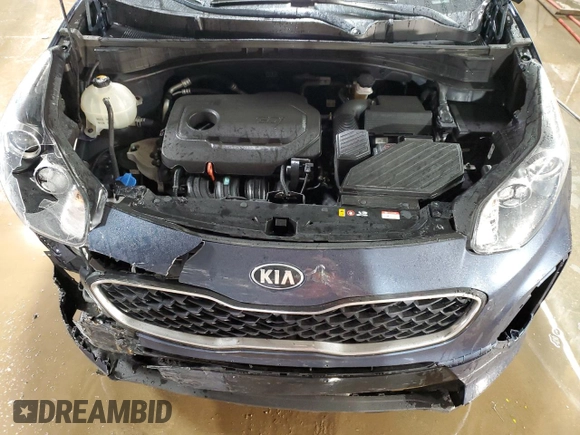 2020 Kia Sportage LX with VIN KNDPM3AC2L7689662, listed as a Copart auction lot 50983135 with 59,395 mi miles and Salvage Title. Bid and sale history available at DreamBid. Image 11.
