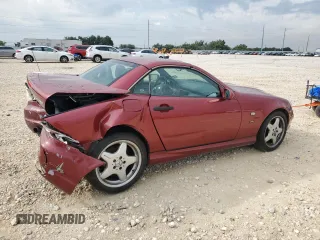 1999 Mercedes-Benz SLK-Class with VIN WDBKK47F0XF132802, listed as a Copart auction lot 69818544 with 123,026 mi miles and Salvage Title. Bid and sale history available at carsss.com. Image 3.