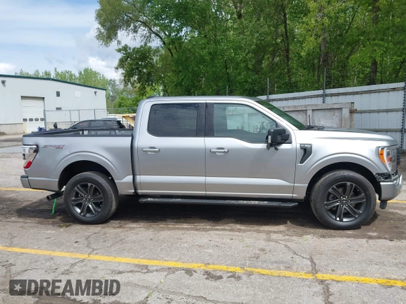 2021 Ford F-150 XL with VIN 1FTFW1E85MFC25658, listed as a IAAI auction lot 42340528 with 85,734 mi miles and . Bid and sale history available at DreamBid. Image 14.