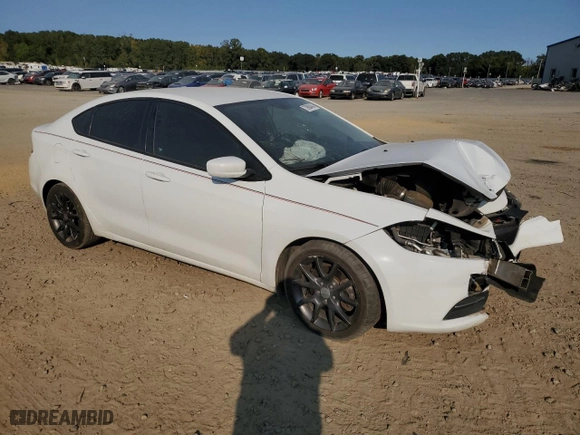 2015 Dodge Dart SE with VIN 1C3CDFAAXFD433407, listed as a Copart auction lot 46063075 with 130,947 mi miles and Salvage Title. Bid and sale history available at carsss.com. Image 4.