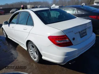 2013 Mercedes-Benz C-Class C 300 Sport with VIN WDDGF8AB6DR288450, listed as a IAAI auction lot 41440383 with 65,588 mi miles. Bid and sale history available at carsss.com. Image 3.