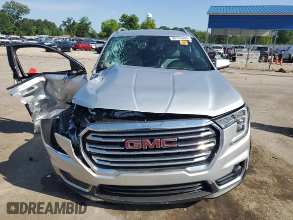 2022 GMC Terrain SLT with VIN 3GKALPEV4NL107205, listed as a Copart auction lot 56172605 with 6,844 mi miles and Salvage title. Bid and sale history available at DreamBid. Image 5.