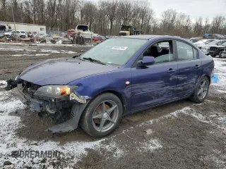 2006 Mazda 3 i with VIN JM1BK12F361490107, listed as a Copart auction lot 86962344 with 209,313 mi miles and Salvage Title. Bid and sale history available at carsss.com. Image 1.