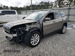 2017 Jeep Cherokee Limited with VIN 1C4PJLDS3HW573539, listed as a Copart auction lot 47948355 with 71,075 mi miles and Salvage Title. Bid and sale history available at carsss.com. Image 1.