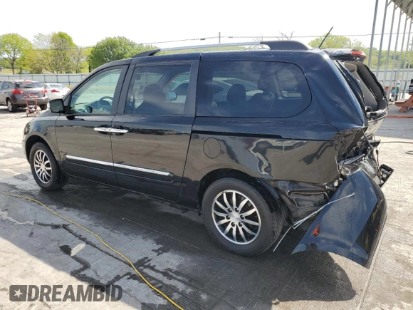 2011 Kia Sedona EX with VIN KNDMH4C7XB6393046, listed as a Copart auction lot 53844675 with 139,087 mi miles and Salvage Title. Bid and sale history available at DreamBid. Image 2.