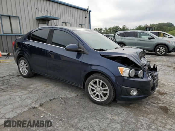 2015 Chevrolet Sonic LT with VIN 1G1JC5SH4F4187829, listed as a Copart auction lot 58529775 with 119,036 mi miles and Salvage title. Bid and sale history available at DreamBid. Image 4.