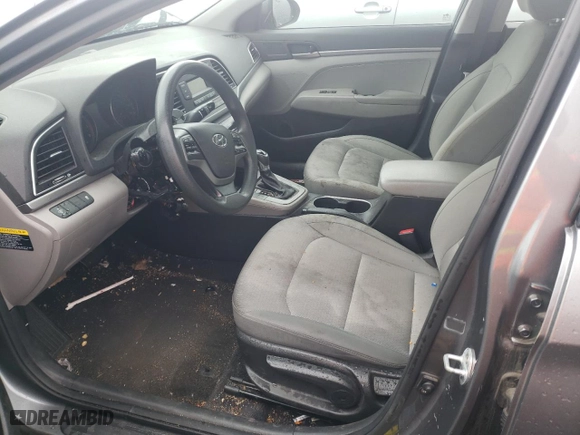 2017 Hyundai Elantra SE with VIN KMHD74LF2HU111170, listed as a Copart auction lot 50982875 with 148,709 mi miles and Salvage Title. Bid and sale history available at carsss.com. Image 7.