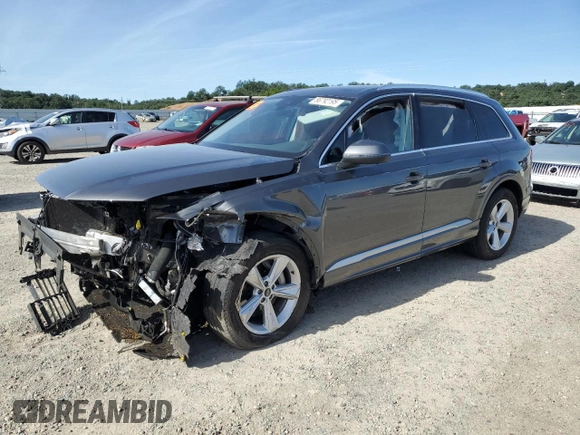 2021 Audi Q7 Premium Plus с VIN WA1LJAF70MD013134, выставлен на аукционе Copart как лот 56792195 с пробегом Не указан миль и Списание • Salvage title. История ставок и продаж доступна на DreamBid. Изображение 1.