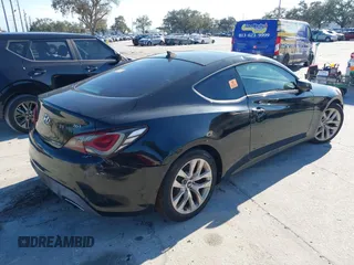 2013 Hyundai Genesis Coupe R-Spec with VIN KMHHT6KD2DU094891, listed as a IAAI auction lot 41273888 with 185,197 mi miles and . Bid and sale history available at DreamBid. Image 4.