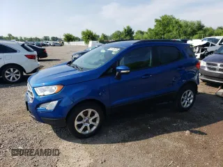 2018 Ford EcoSport SE z VIN MAJ6P1UL8JC176719, wystawiony jako Copart lot #61126725 z przebiegiem Nie podano mil oraz Czysty tytuł • Clean title. Historia ofert i sprzedaży dostępna na DreamBid. Obrazek 1.
