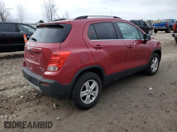 2015 Chevrolet Trax LT with VIN KL7CJRSB4FB111870, listed as a Copart auction lot 48859165 with 133,840 mi miles and Clean Title. Bid and sale history available at carsss.com. Image 3.