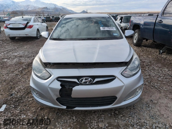2012 Hyundai Accent SE with VIN KMHCU5AE2CU032501, listed as a Copart auction lot 88179295 with 125,975 mi miles and Salvage Title. Bid and sale history available at carsss.com. Image 5.