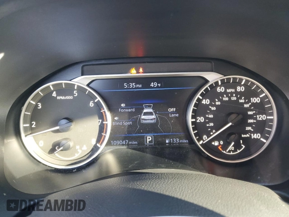 2019 Nissan Altima SV z VIN 1N4BL4DV9KC253225, wystawiony jako Copart lot #51816795 z przebiegiem 109 047 mil mil oraz Szkoda całkowita • Salvage title. Historia ofert i sprzedaży dostępna na DreamBid. Obrazek 9.