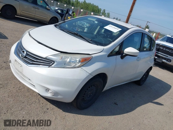 2015 Nissan Note SV with VIN 3N1CE2CP1FL363201, listed as a IAAI auction lot 42129054 with 95,978 mi miles and . Bid and sale history available at DreamBid. Image 2.