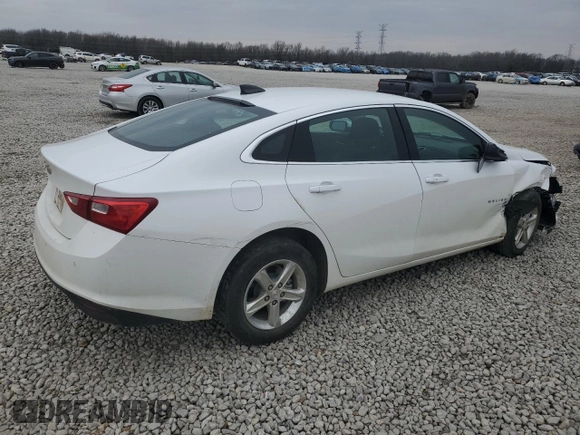 2024 Chevrolet Malibu LS with VIN 1G1ZC5ST2RF165411, listed as a Copart auction lot 47470775 with 33,171 mi miles and Salvage Title. Bid and sale history available at DreamBid. Image 3.