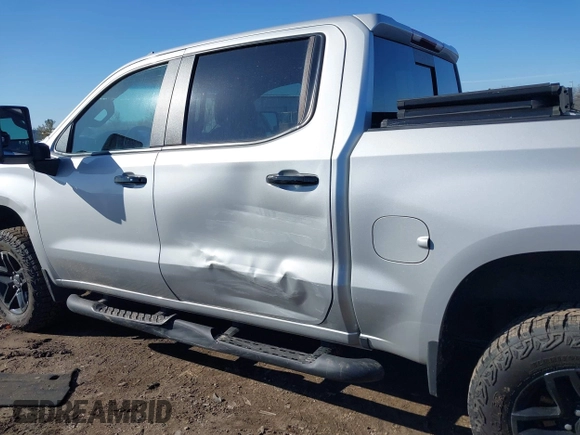 2022 Chevrolet Silverado 1500 LT Trail Boss with VIN 1GCPYFED5NZ121454, listed as a IAAI auction lot 41727229 with 42,302 mi miles and . Bid and sale history available at DreamBid. Image 6.