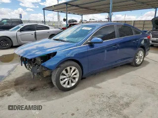 2015 Hyundai Sonata SE z VIN 5NPE24AF9FH064916, wystawiony jako Copart lot #59234435 z przebiegiem 136 237 mil mil oraz Czysty tytuł • Clean title. Historia ofert i sprzedaży dostępna na DreamBid. Obrazek 1.