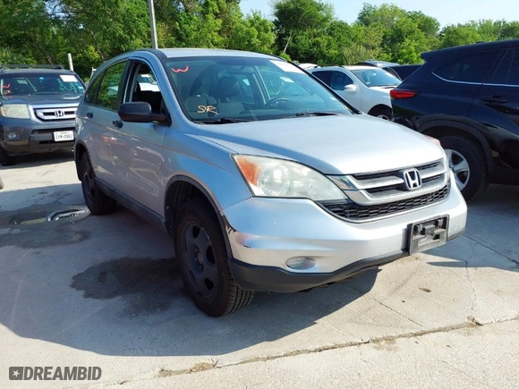 2010 Honda CR-V LX with VIN 5J6RE4H34AL017473, listed as a IAAI auction lot 42050096 with 131,958 mi miles. Bid and sale history available at carsss.com. Image 1.