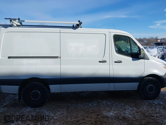 2023 Mercedes-Benz Sprinter Cargo with VIN W1Y4KBHY5PT132726, listed as a IAAI auction lot 41543207 with 23,052 mi miles and . Bid and sale history available at carsss.com. Image 13.