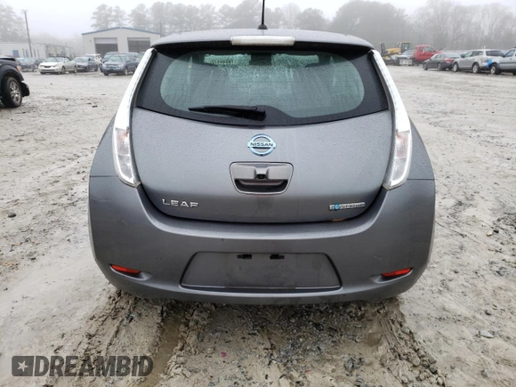 2017 Nissan LEAF SL with VIN 1N4BZ0CP5HC305596, listed as a Copart auction lot 70248472 with 0 mi miles. Bid and sale history available at carsss.com. Image 6.
