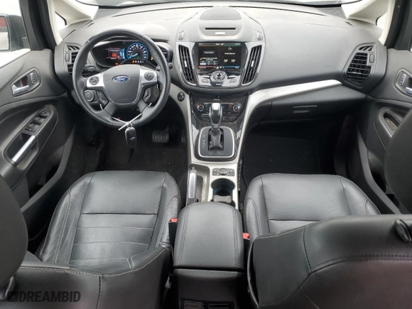2015 Ford C-Max Energi SEL with VIN 1FADP5CUXFL121897, listed as a Copart auction lot 53493675 with 73,448 mi miles and Salvage Title. Bid and sale history available at carsss.com. Image 8.