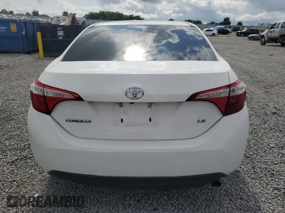 2014 Toyota Corolla L with VIN 2T1BURHE7EC112339, listed as a Copart auction lot 59408665 with Not provided miles and Salvage title. Bid and sale history available at DreamBid. Image 6.