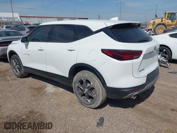 2023 Chevrolet Blazer LT with VIN 3GNKBCR44PS100705, listed as a IAAI auction lot 42070510 with Not provided miles and . Bid and sale history available at DreamBid. Image 3.