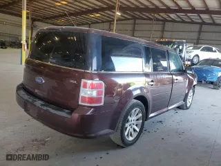 2010 Ford Flex SEL with VIN 2FMGK5CC9ABA29021, listed as a Copart auction lot 50416435 with 177,231 mi miles and Salvage Title. Bid and sale history available at carsss.com. Image 3.