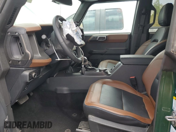 2024 Ford Bronco Outer Banks with VIN 1FMDE8BH5RLA98261, listed as a Copart auction lot 49084995 with 954 mi miles and Salvage title. Bid and sale history available at DreamBid. Image 7.