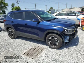 2025 Kia Seltos EX z VIN KNDER2AA2S7772234, wystawiony jako Copart lot #57089815 z przebiegiem 744 mil mil oraz Szkoda całkowita • Salvage title. Historia ofert i sprzedaży dostępna na DreamBid. Obrazek 4.