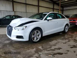 2017 Audi A3 Premium z VIN WAUAUGFFXH1056382, wystawiony jako Copart lot #56946195 z przebiegiem 162 612 mil mil oraz Szkody całkowita. Historia ofert i sprzedaży dostępna na DreamBid. Obrazek 1.