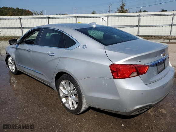2018 Chevrolet Impala Premier with VIN 2G1125S35J9160796, listed as a Copart auction lot 77984374 with 220,552 mi miles and Salvage Title. Bid and sale history available at carsss.com. Image 2.