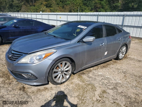 2015 Hyundai Azera Limited with VIN KMHFH4JG0FA480156, listed as a Copart auction lot 76272794 with 113,156 mi miles and Salvage Title. Bid and sale history available at carsss.com. Image 1.