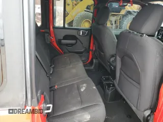 2023 Jeep Wrangler Sport with VIN 1C4HJXDG5PW527992, listed as a Copart auction lot 73312234 with 32,686 mi miles and Salvage Title. Bid and sale history available at DreamBid. Image 11.