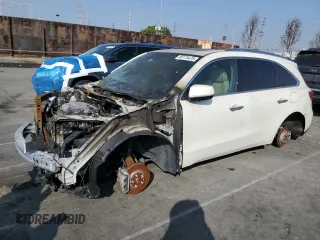 2017 Acura MDX Advance z VIN 5FRYD4H93HB043714, wystawiony jako Copart lot #46175475 z przebiegiem Nie podano mil oraz Szkoda całkowita • Salvage title. Historia ofert i sprzedaży dostępna na DreamBid. Obrazek 1.